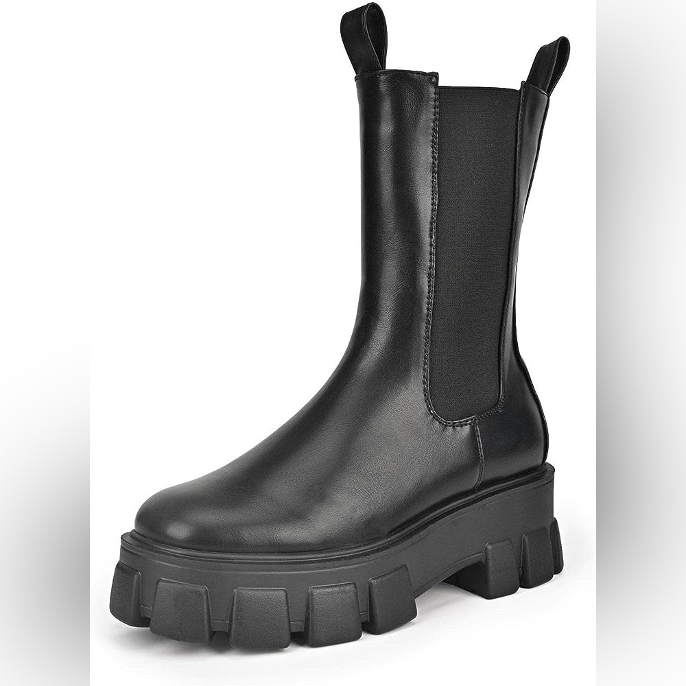 🖤 Chelsea Ankle Chunky Platform Boots 🖤